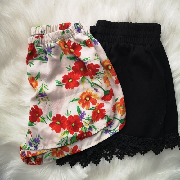 Suzy Shier Pants - 2/$10 Flowy Shorts Bundle